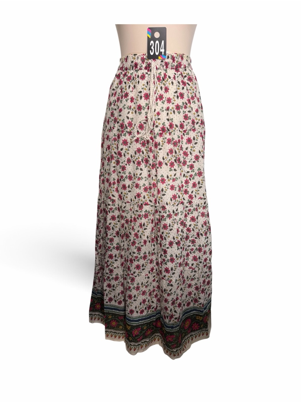 Magazine Maxi Skirt #304